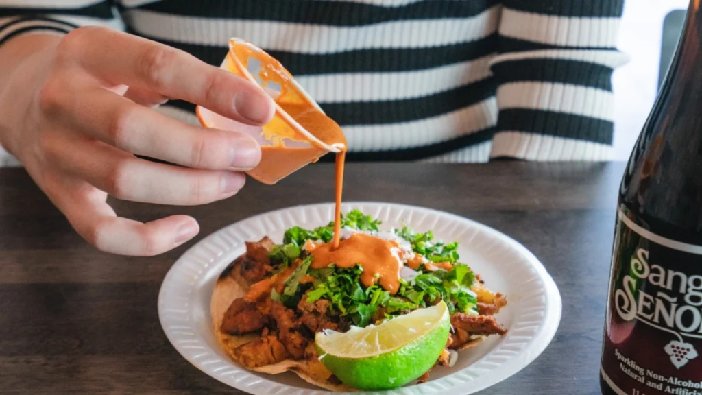 How To Eat A Tostada