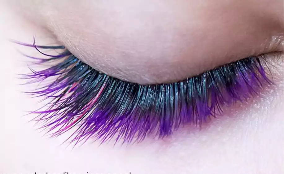 How To Achieve Purple Lashes