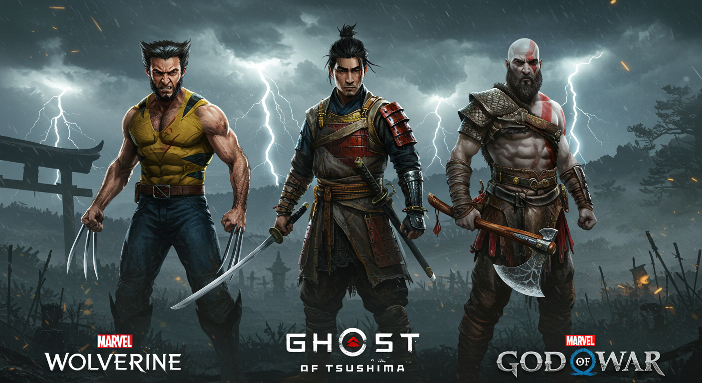 Marvel’s Wolverine, Ghost of Yotei, and God of War Egypt