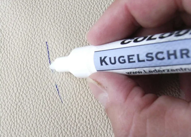 How To Remove Ink From Leather