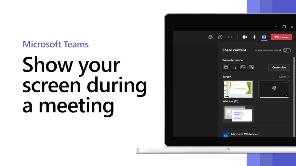 How To Share Screen On Teams