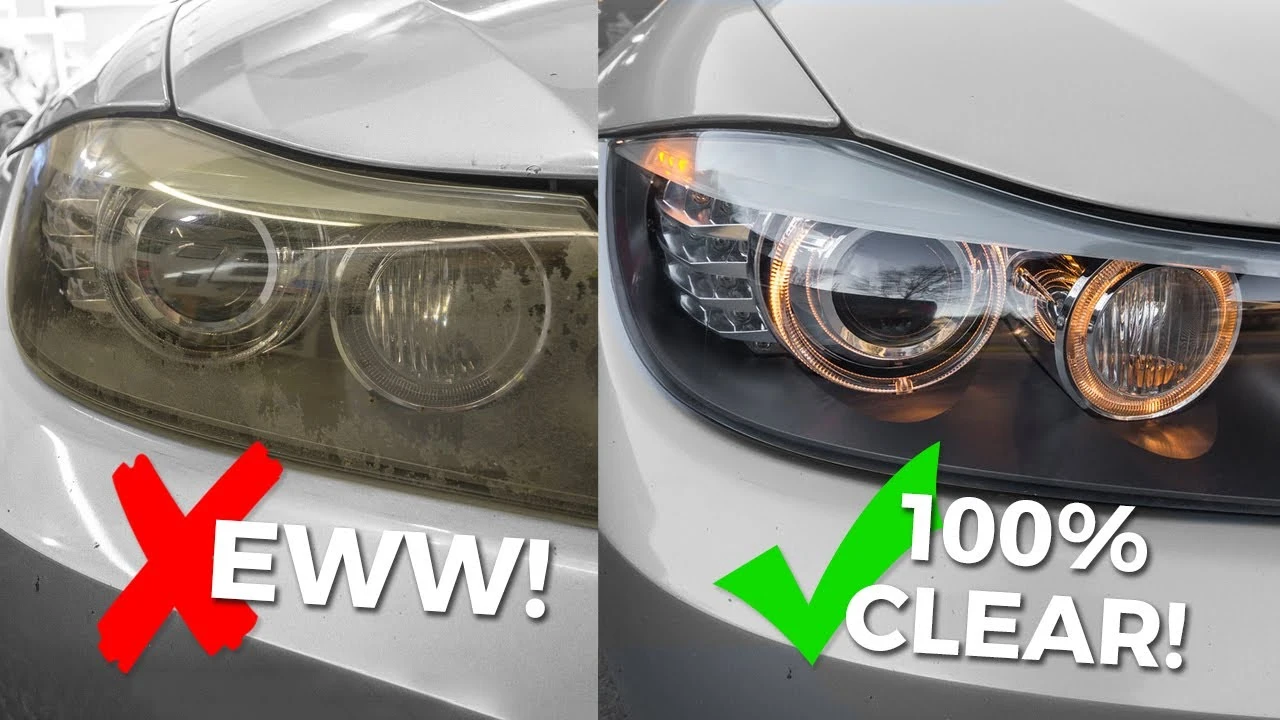 How To Clean Yellowed Headlights