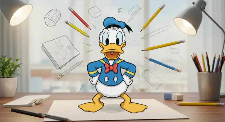How To Draw Donald Duck