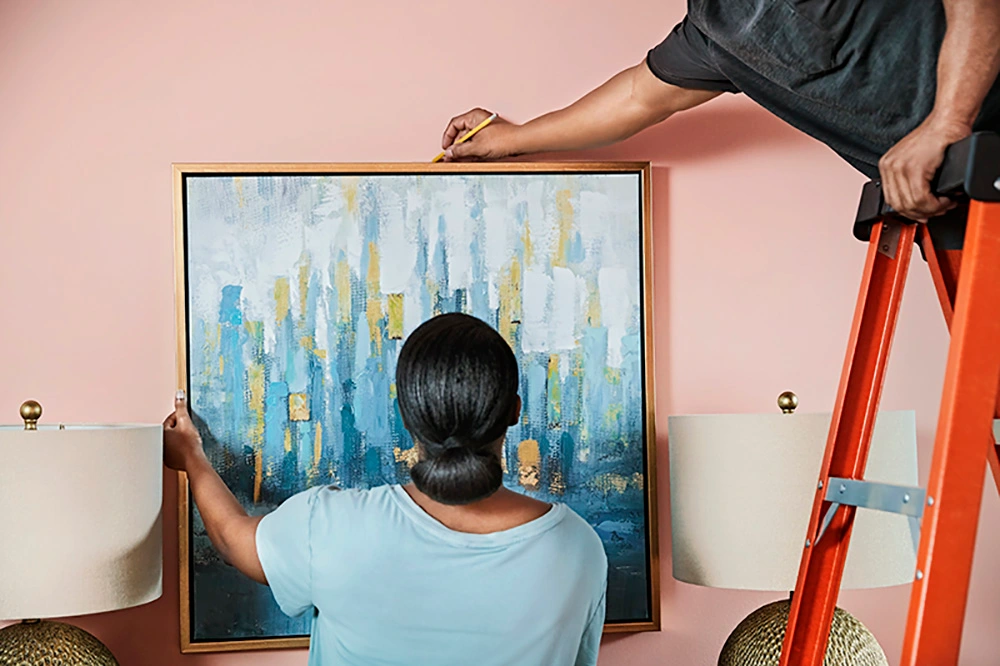 How To Hang A Heavy Picture